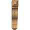 Ekena Millwork Funston Craftsman Rough Sawn Bracket, Western Red Cedar, 4"W x 16"D x 20"H BKT04X16X20FST04RWR - alternate 2